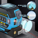 60m 3 in 1 Digital Measure Tape Laser Distance Meter Range