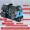 60m 3 in 1 Digital Measure Tape Laser Distance Meter Range