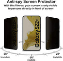 Samsung S22 Plus Privacy Anti Spy Peep Screen Protector