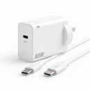65W USB-C Fast Charger – Super Speed PD Charger with Cable