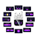 TWS Earbud w/ LCD Touch Screen, 4 Hours