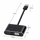USB 3.0 to HDMI VGA 1080P Adapter