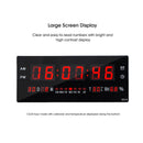 36CM Large LED Wall Desk Clock With Calendar Temperature