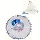 6ft Fishing Casting Net with Sinkers Weights 2