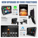 7’’ Apple Carplay Car Stereo Radio Bluetooth Camera 6