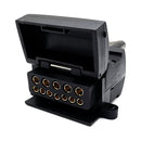 7 Pin Flat Male to 12 Pin Flat Female Trailer Adapter