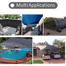 70g 95% Black Shade Cloth 2Mx3M 4