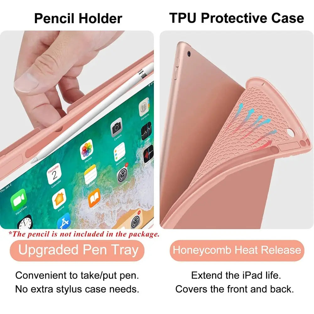 Bluetooth Keyboard Case for iPad Air 2/ 6th 2018 /5th 2017