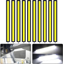 10X 12V White LED Strip Lights Bars Camping Caravan Boat Car COB