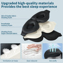 Travel Sleep Eye Mask 3D Memory Foam Padded Light Sleeping Blindfold