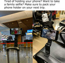Travel Phone Holder Flight For iPhone Samsung