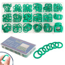 270pcs HNBR Green O Ring Assortment Imperial & Metric Rubber Washer Seal Kit