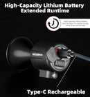 Electronic Bike Horn Bell 120db rechargeable Handlebar mount