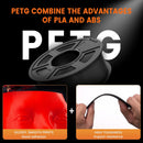 1KG PETG 1.75mm 3D Printer Printing Filament - Red