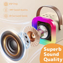 Karaoke Machine with 2 Microphones Bluetooth Speaker