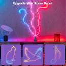 24V Dynamic Bluetooth Neon Rope Lights 5M Waterproof RGBIC Rope Lights with Music Sync