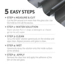 75cmX7m Window Tint Film 35% VLT Car Home Blackout Glass