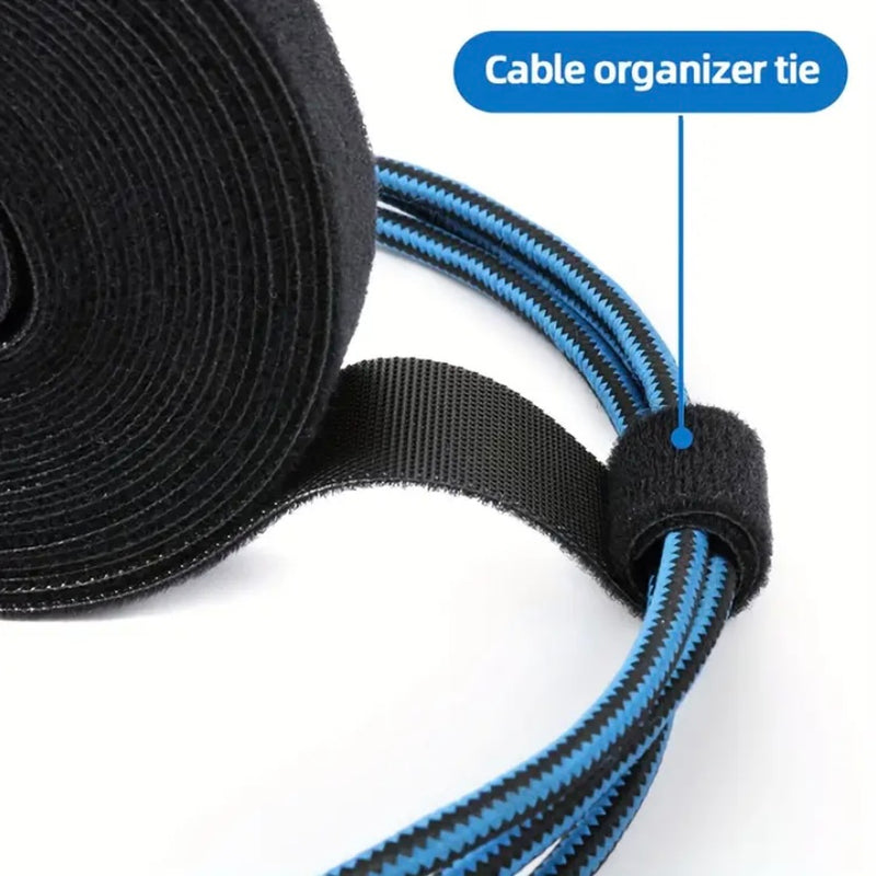 Velcro Cable Tape - Black (5m)