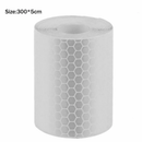 2PCS Self Adhesive High Intensity Safety luminous Vinyl Stickers Reflective Tape