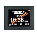 8’’ Digital Calendar Day Clock - for Dementia
