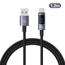 USB to Type-C / USB-C Charging Data Cable with Digital Display 1.2m