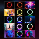 1.9m Ring Light Selfie Stick P100RGB