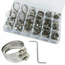90PCS Hose Pipe Clamps Clips 8-32MM + Z Shaped Tool 1