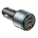 95w Car Charger USB Type-C Adapter for Apple Android 2