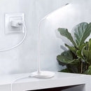 Barrel Jack Power Cable - 3.5mm x 1.35mm charger (White) 1m