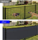 Privacy Fence Screen Black 1.2Mx7M