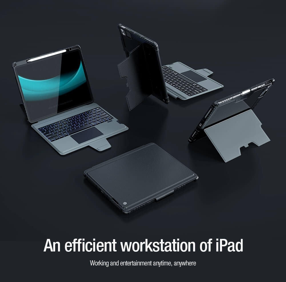 iPad Pro 12.9 / Air 13 Bluetooth keyboard with Bumper