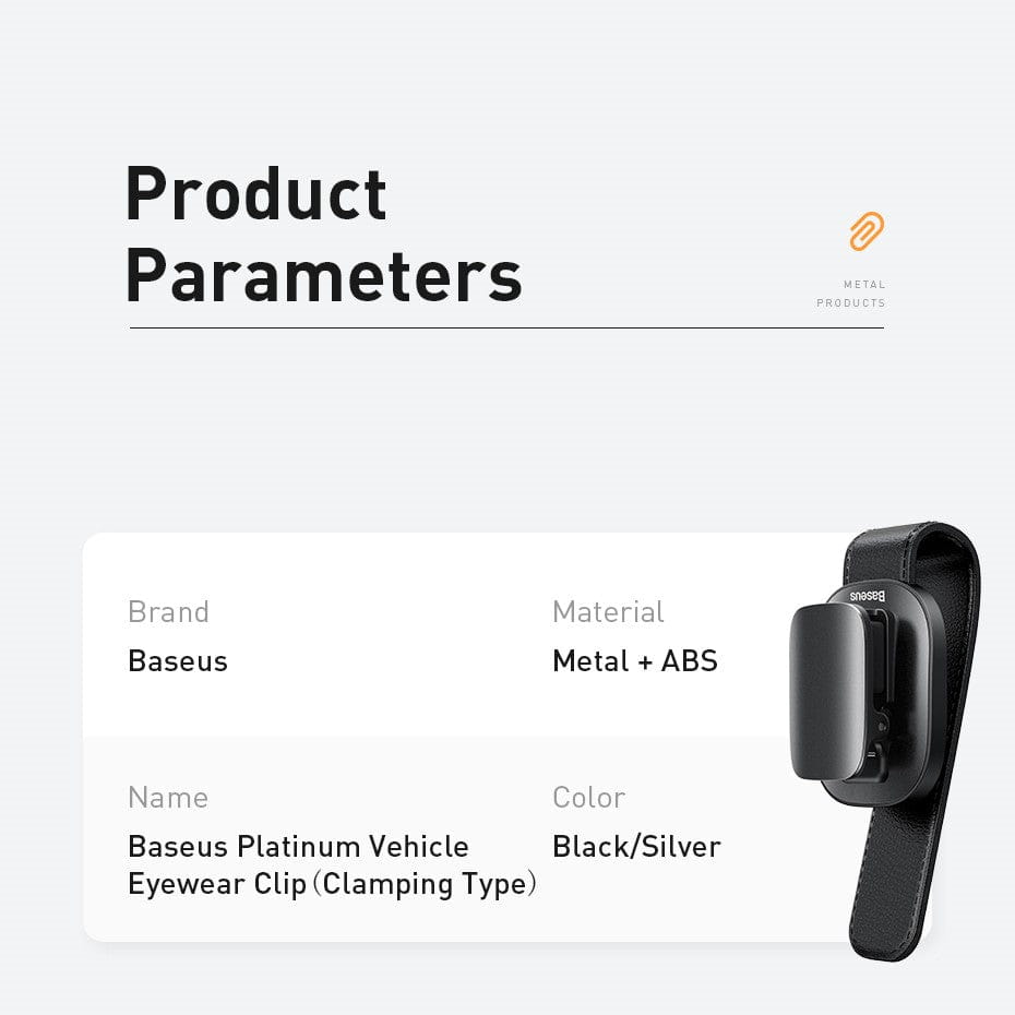 Car Vehicle Sunglasses Glasses Holder earwear clamping