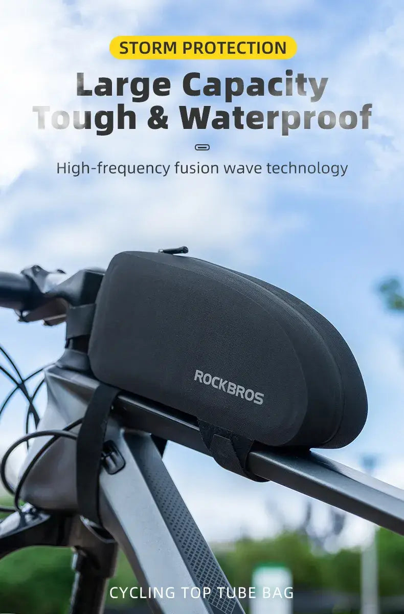 Cycling Bicycle Front Top Tube Frame Bag Waterproof