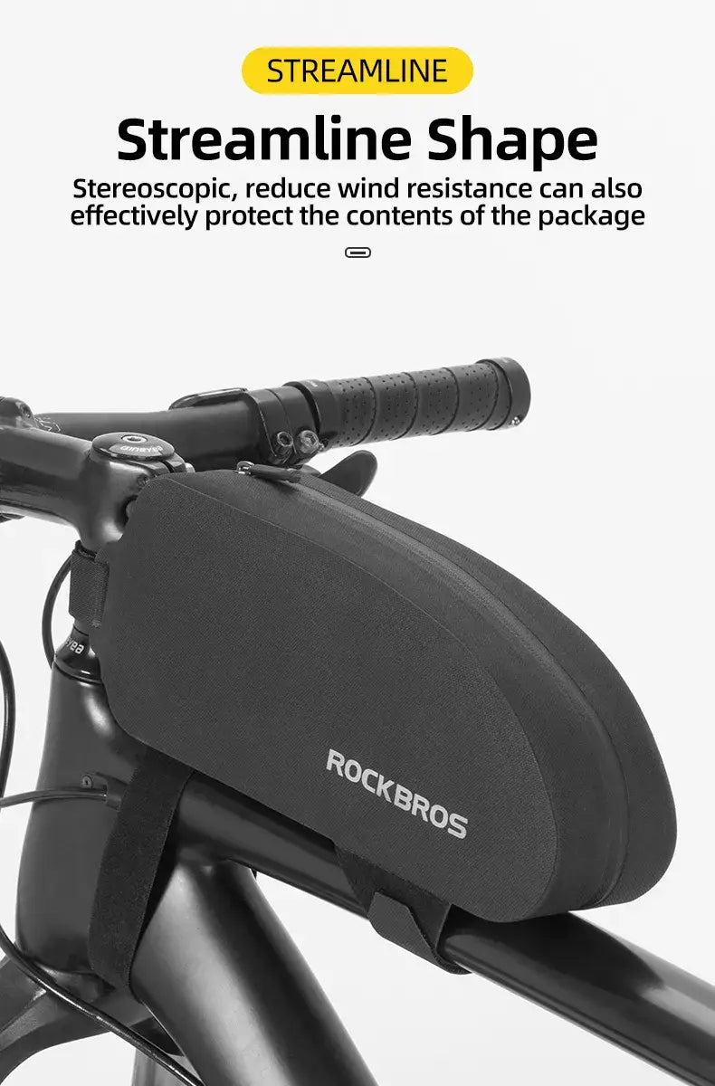 Cycling Bicycle Front Top Tube Frame Bag Waterproof