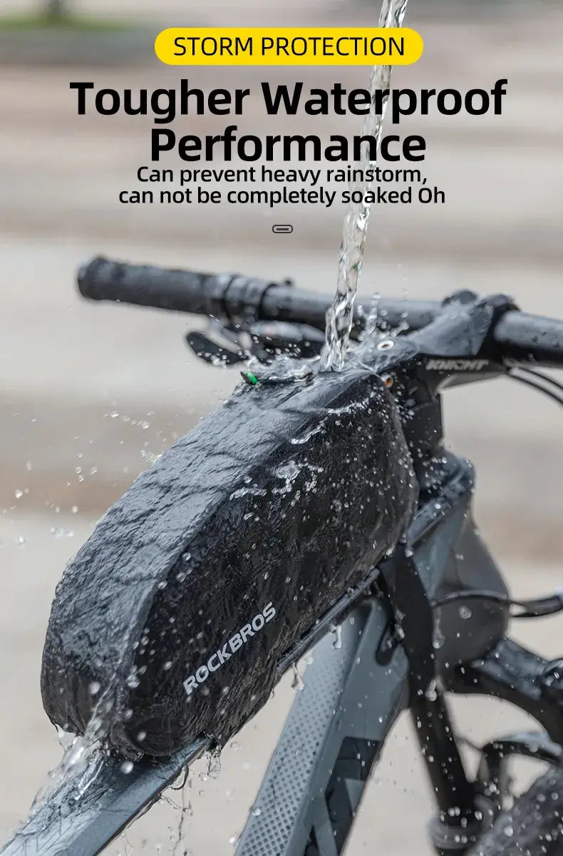 Cycling Bicycle Front Top Tube Frame Bag Waterproof