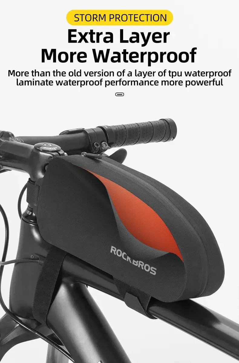Cycling Bicycle Front Top Tube Frame Bag Waterproof