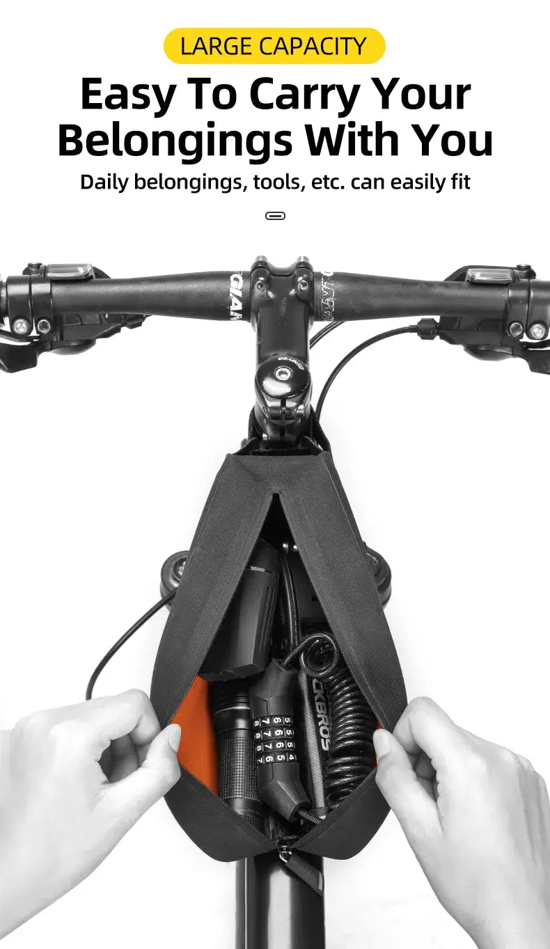 Cycling Bicycle Front Top Tube Frame Bag Waterproof