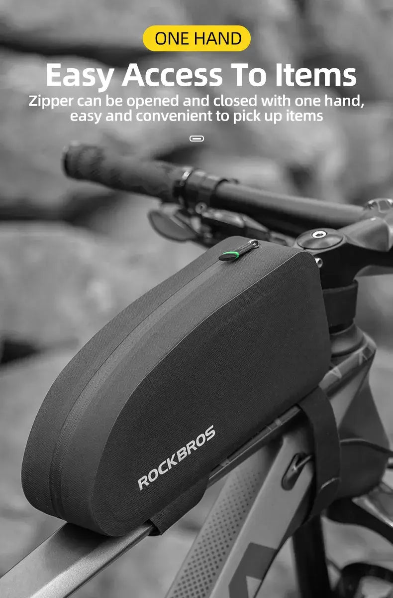 Cycling Bicycle Front Top Tube Frame Bag Waterproof