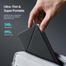 Foldable Bluetooth Keyboard with Trackpad Removable Stand Cover