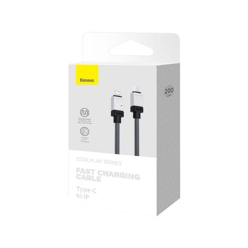 Baseus CoolPlay Series Fast Charging Cable Type-C to iPhone 20W 2m Black