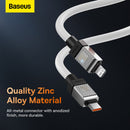 Baseus CoolPlay Series Fast Charging Cable Type-C to iPhone 20W 2m White
