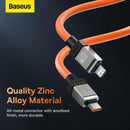 Baseus CoolPlay Series Fast Charging Cable Type-C to iPhone 20W 2m Orange