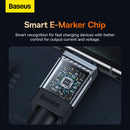 Baseus CoolPlay Series Fast Charging Cable Type-C to Type-C 100W 1m White