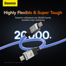 Baseus CoolPlay Series Fast Charging Cable Type-C to Type-C 100W 1m Blue