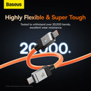 Baseus CoolPlay Series Fast Charging Cable Type-C to Type-C 100W 1m Orange