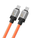 Baseus CoolPlay Series Fast Charging Cable Type-C to Type-C 100W 2m Orange