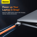 Baseus CoolPlay Series Fast Charging Cable Type-C to Type-C 100W 2m Orange