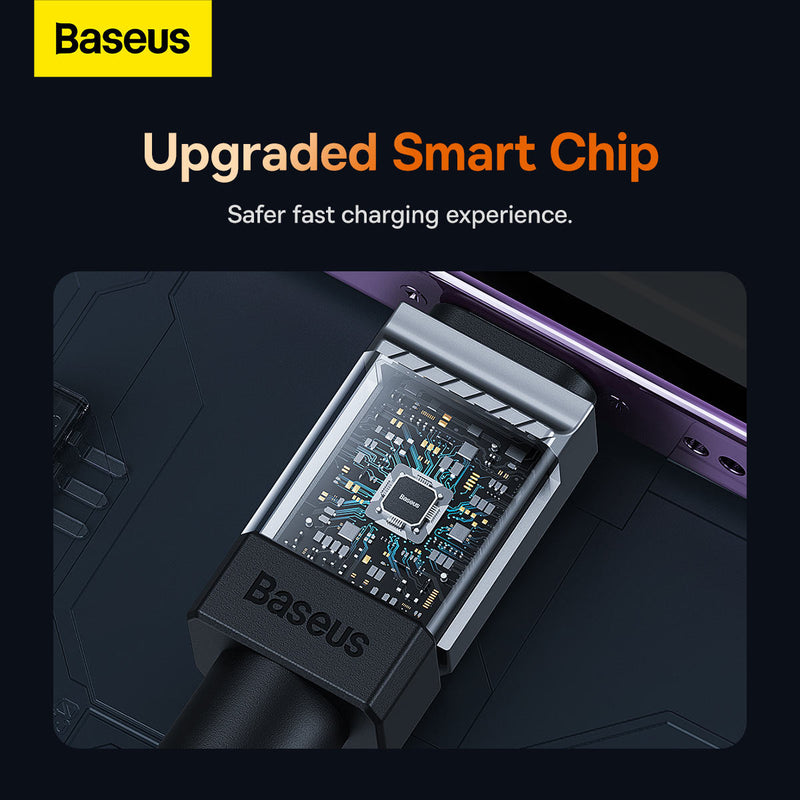 Baseus CoolPlay Series Fast Charging USB-A to iPhone Cable 2.4A 2m Black