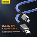 Baseus CoolPlay Series Fast Charging USB-A to iPhone Cable 2.4A 2m Blue
