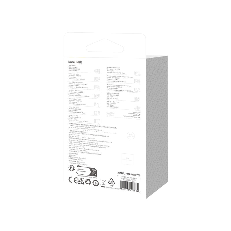 Baseus CoolPlay Series Fast Charging USB Type-A to Type-C Cable 100W 1m Orange